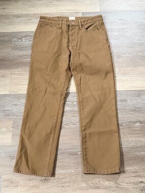 Weatherproof Men's Brown work pants Tan Fleece-Lined  32 / 30